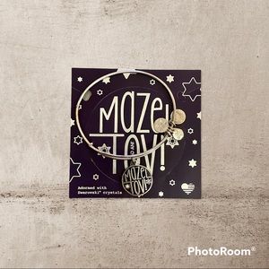 Alex and Ani Mazel Tov bracelet in Rafaelin Silver